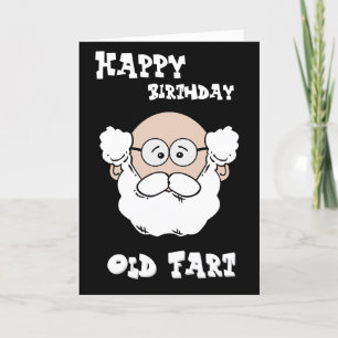 Happy Birthday Old Fart - Schattige oud Man Kaart