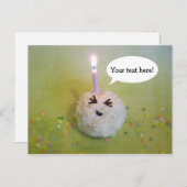 Happy Birthday Onigiri -  Briefkaart (Voorkant / Achterkant)