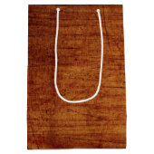 Happy Birthday op eiken hout Medium Cadeauzakje (Achterkant)