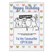 Happy Birthday Optician (Voorkant)