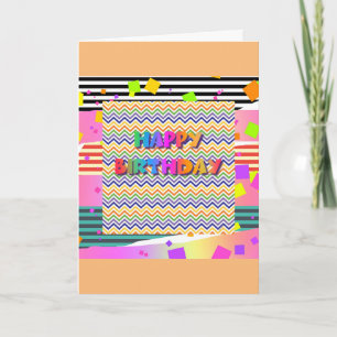 HAPPY BIRTHDAY ORANJE GRENS Wenskaart Kaart