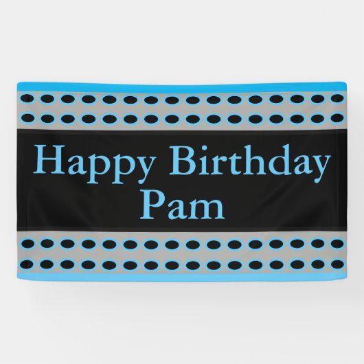 Happy Birthday Pam Spandoek (Horizontaal)