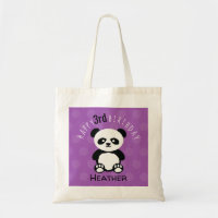 Happy Birthday Panda Gepersonaliseerde Kinder Paar