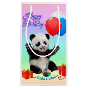 HAPPY BIRTHDAY PANDA KLEIN CADEAUZAKJE