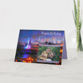 Happy Birthday Pap 1182 Kaart (Voorkant)