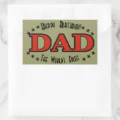 Happy Birthday Pap Label (Tas)