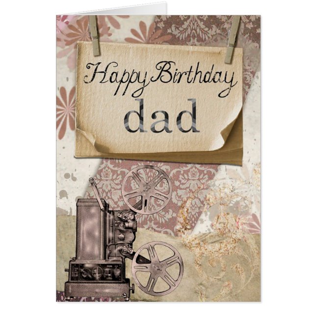 Happy Birthday papa (Voorkant)