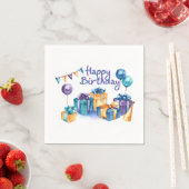 Happy Birthday Paper Napkin Servet (Insitu)