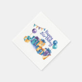 Happy Birthday Paper Napkin Servet (Hoek)