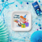 Happy Birthday Papieren Bordje (Feest)