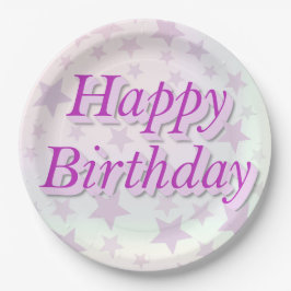 Happy Birthday!! Papieren Bordje