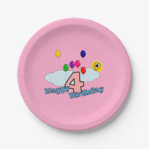 Happy Birthday Papieren Bordje