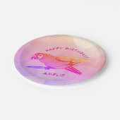 Happy Birthday parrot Paper Bord (Gekanteld)