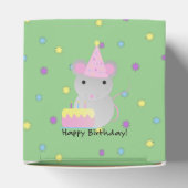 Happy Birthday Party Mouse Bedankdoosjes (Bovenkant)