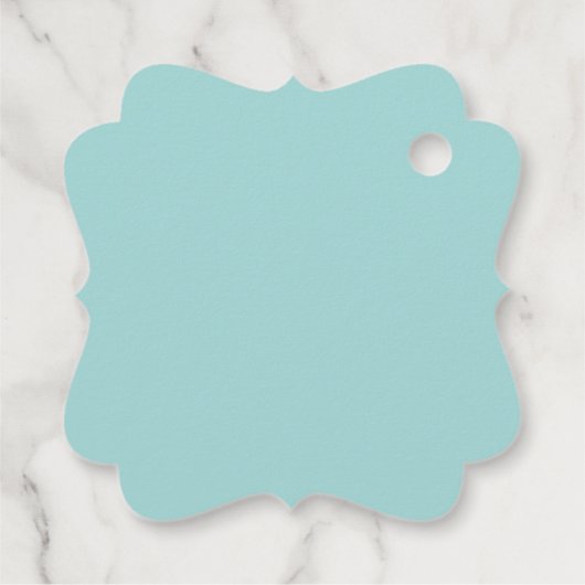 Happy Birthday Party Petten Pattern Bedankjes Labels (Achterkant)