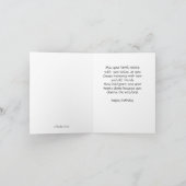 Happy Birthday-pastor Kaart (Binnen)