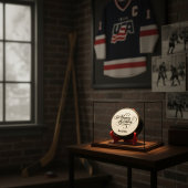 Happy Birthday Persoonlijk Hockey Puck