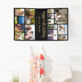 Happy Birthday Photo Collage Party Banner (Insitu)