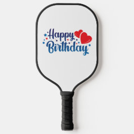 happy birthday pickleball paddle