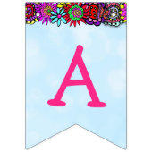 Happy Birthday Pink Princess Banner (Derde vlag)