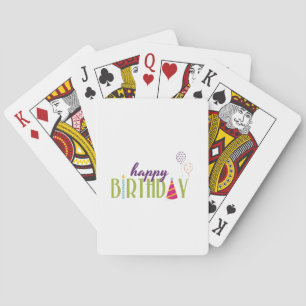 Happy BirthDay Pokerkaarten