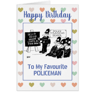Happy Birthday Police sergeant