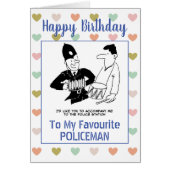 Happy Birthday Policeman (Devant)