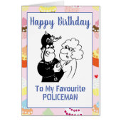 Happy Birthday Policeman (Voorkant)