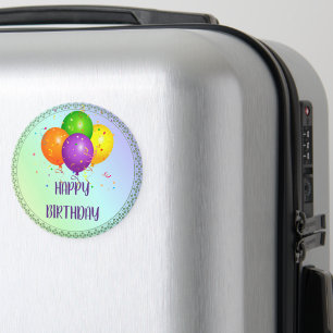 Happy Birthday, populair design, Magneet