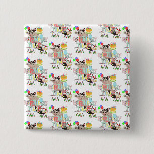 Happy Birthday Possum Cake Surprise Button