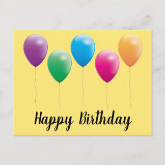 Happy birthday postcards briefkaart