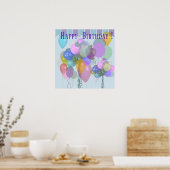 Happy Birthday Poster (Keuken)
