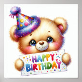Happy Birthday Poster (Voorkant)