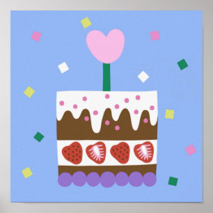 HAPPY BIRTHDAY-Poster Poster