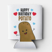 Happy Birthday Potato Blikjeskoeler (Achterkant)