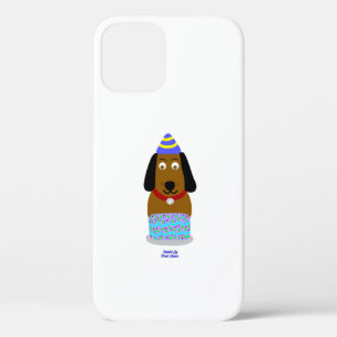 Happy Birthday Pup Apple iPhone 12 Pro Hoesje