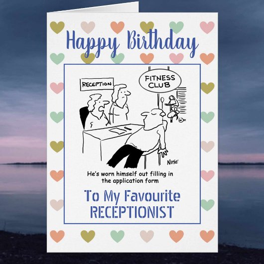 Happy Birthday Receptionist