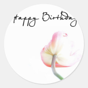 Happy Birthday Ronde Sticker