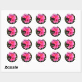 Happy Birthday roze Camellia #2-2 Stickers (Vel)