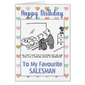 Happy Birthday Salesman (Voorkant)