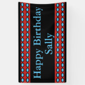 "Happy Birthday Sally Custom Spandoek (Verticaal)