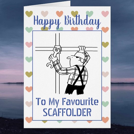 Happy Birthday Scaffolder