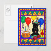 Happy Birthday Scot Briefkaart (Voorkant / Achterkant)