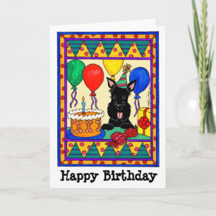 Happy Birthday Scot Kaart
