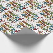 Happy Birthday Script Cadeaupapier (Hoek)