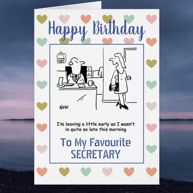 Happy Birthday Secretaris (Creator heeft geüpload)