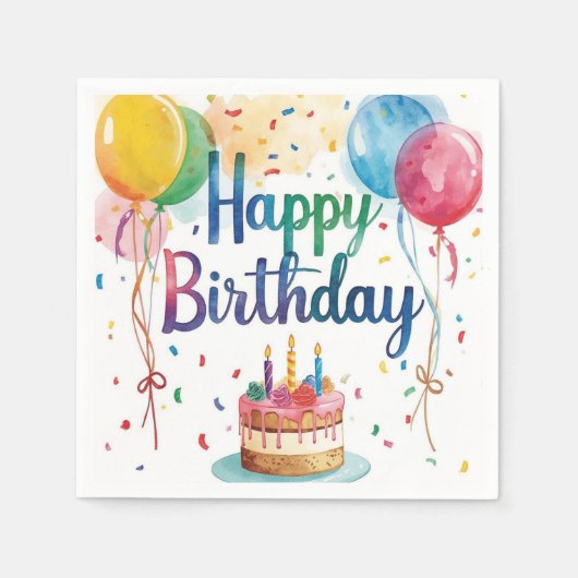 Happy Birthday Servet (Voorkant)