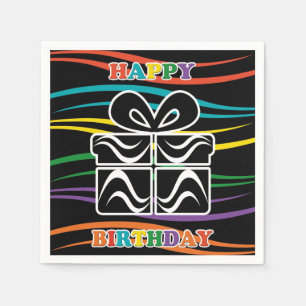 Happy Birthday Servetten