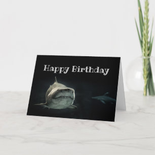 Happy Birthday Shark maakt grappige verjaardag op Kaart