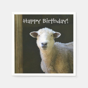 Happy Birthday Sheep Servet